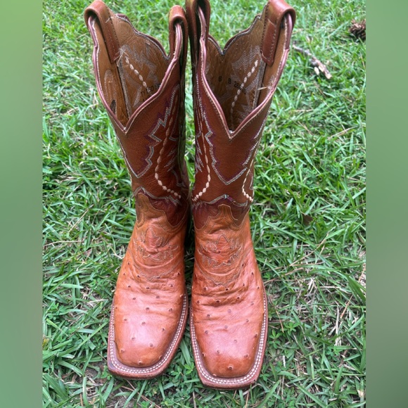 Lucchese Shoes - Lucchese 2000 Ostrich Boots